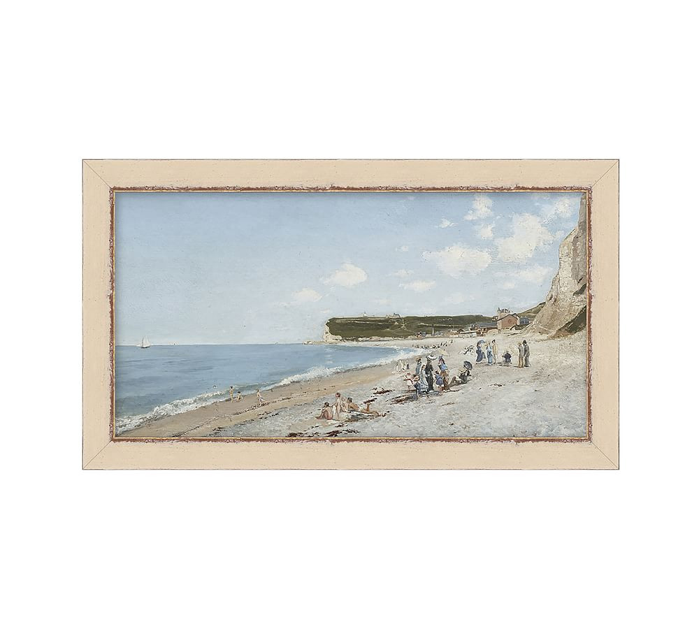 Seaside Holiday Framed Wall Art Print | Pottery Barn (US)