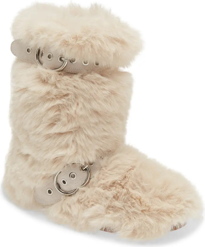 Fluffed Up Faux Fur Bootie (Women) | Nordstrom