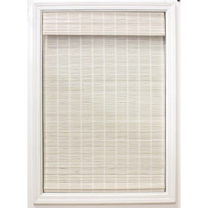 Radiance Bayshore 35-in White Light Filtering Cordless Roman Shade Lowes.com | Lowe's
