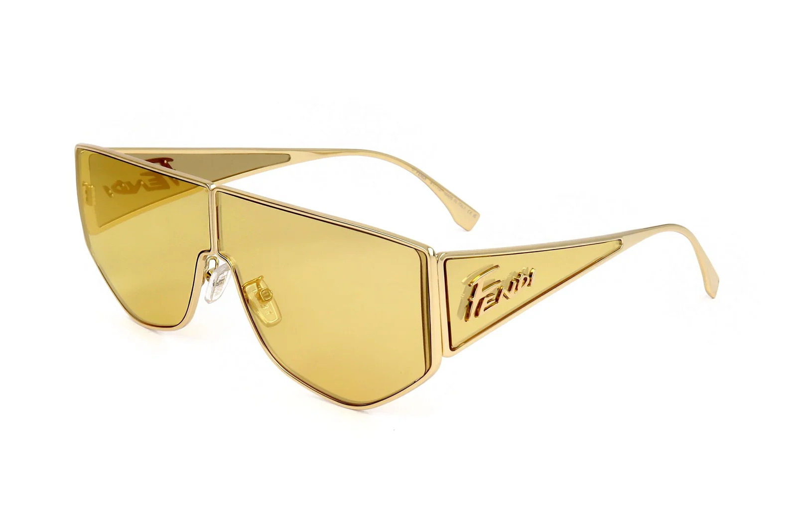 Fendi Eyewear Shield Frame Sunglasses | Cettire Global