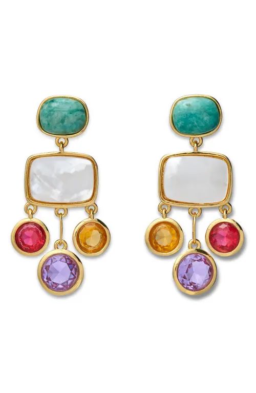 Lizzie Fortunato Parade Drop Earrings in Gold Multi at Nordstrom | Nordstrom