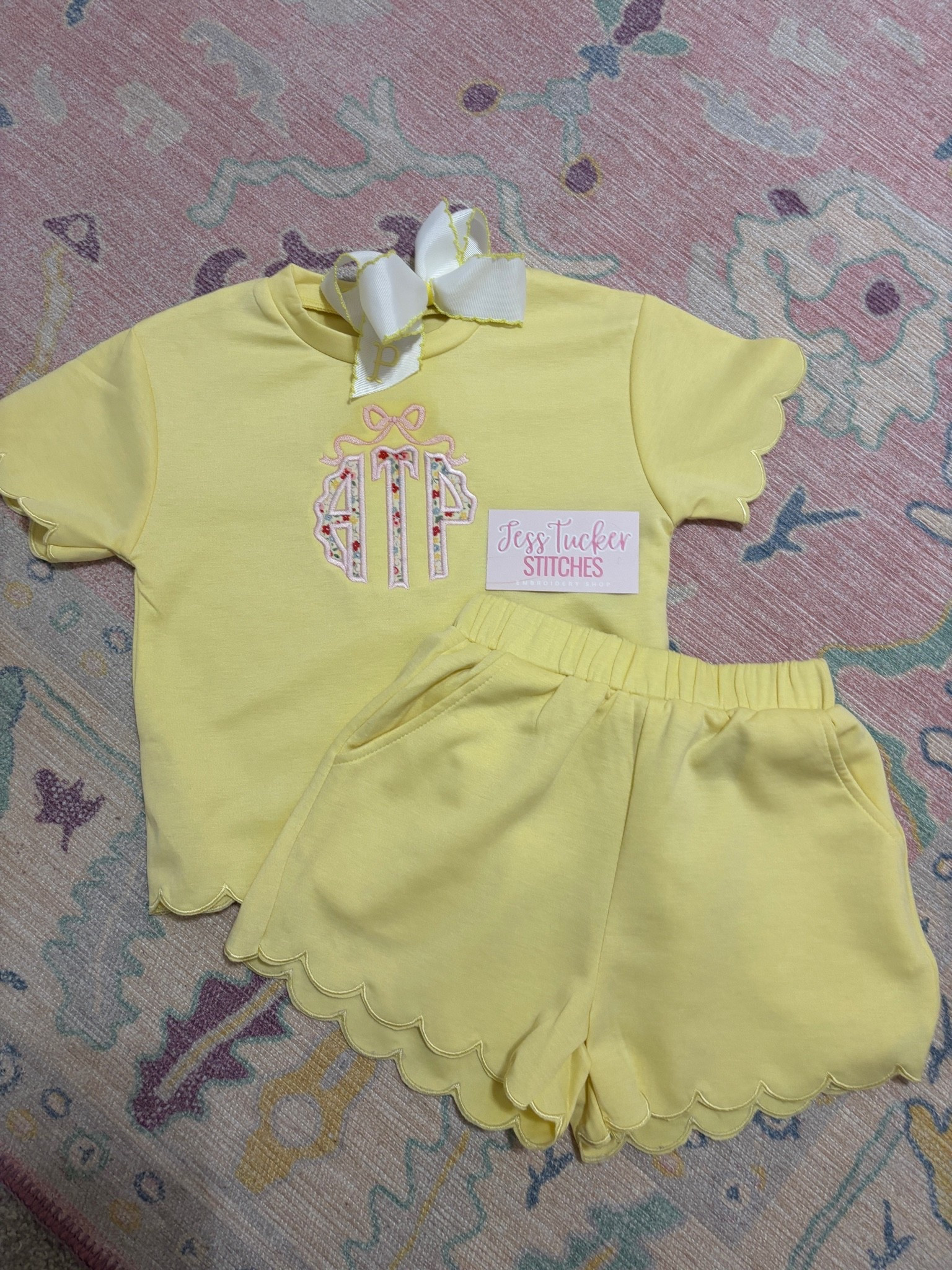 Kids scalloped sets.
embroidery Jessica Tucker stitches on Instagram

#LTKKids #LTKActive #LTKootd