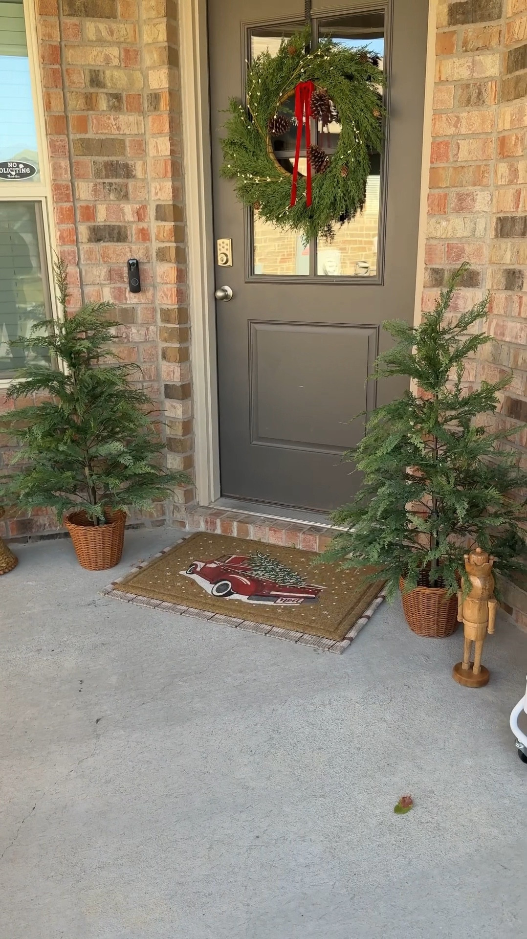 The most whimsical Christmas trees for my front porch! 🌲 #christmas 

#LTKSeasonal #LTKHoliday #LTKHome