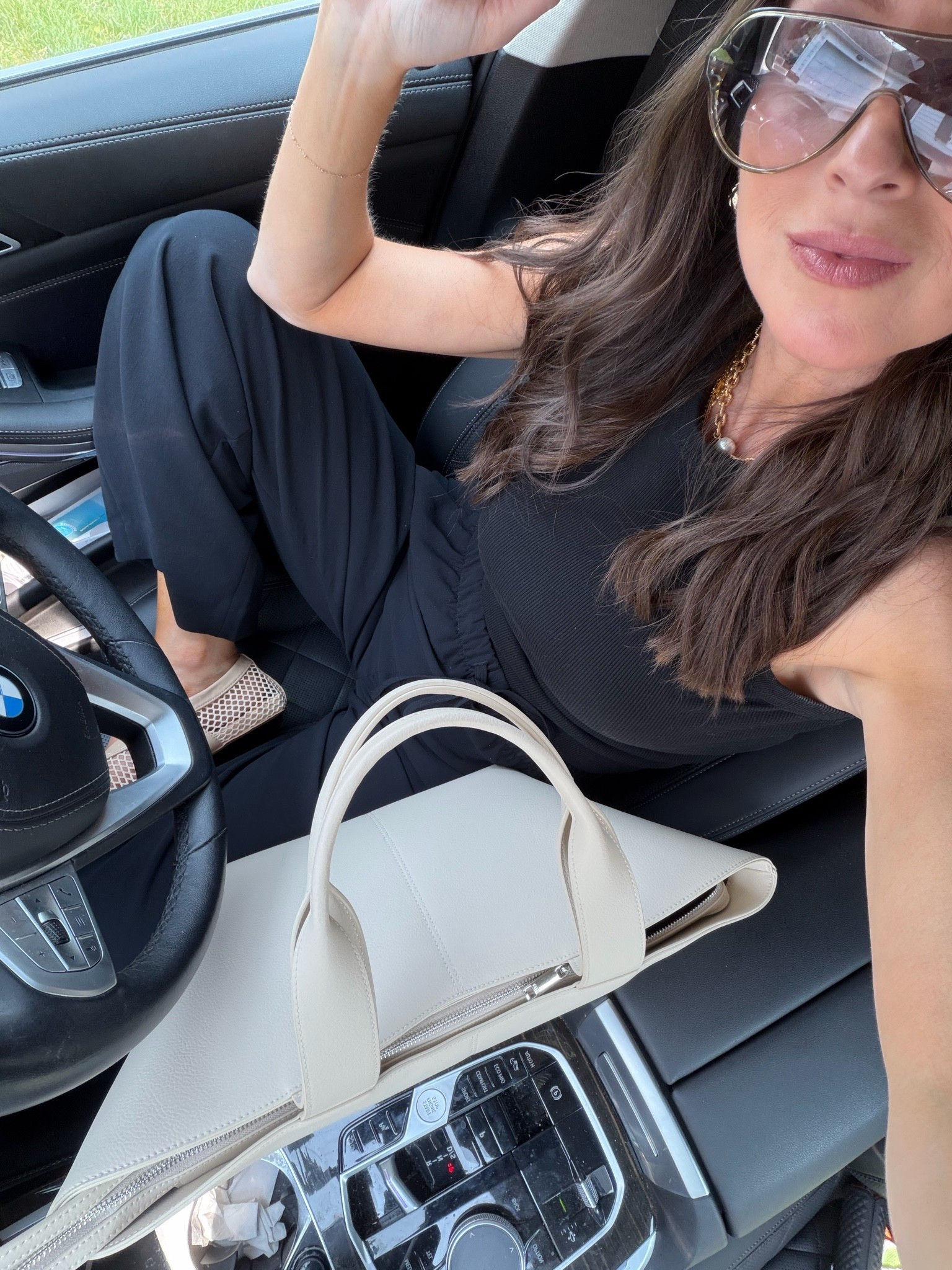 Simple outfit for shopping errands and a pedicure today. The basics I come back to over and over! All true to size.

#LTKootd #LTKOver40