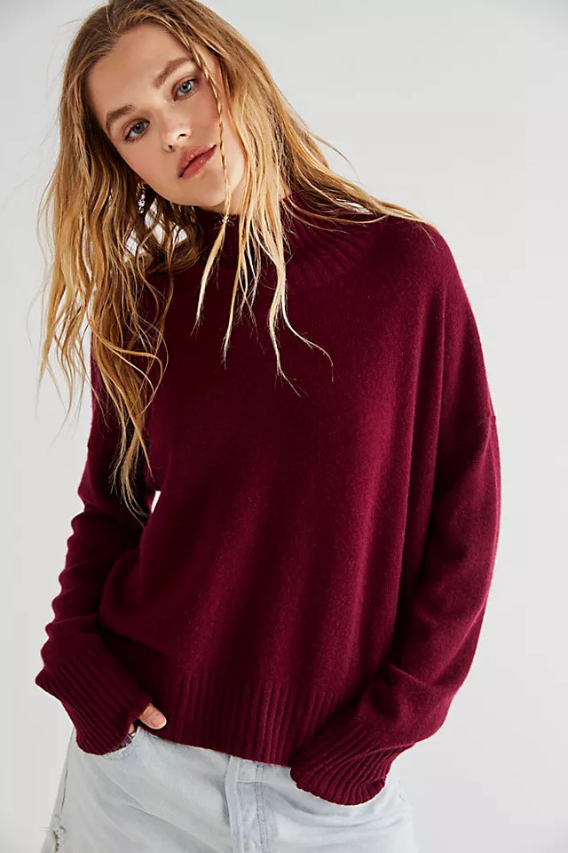Poppy Cashmere Turtleneck | Free People (Global - UK&FR Excluded)