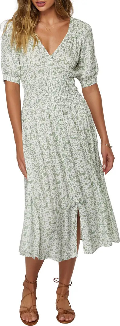 O'Neill Romie Floral Smocked Dress | Nordstrom | Nordstrom