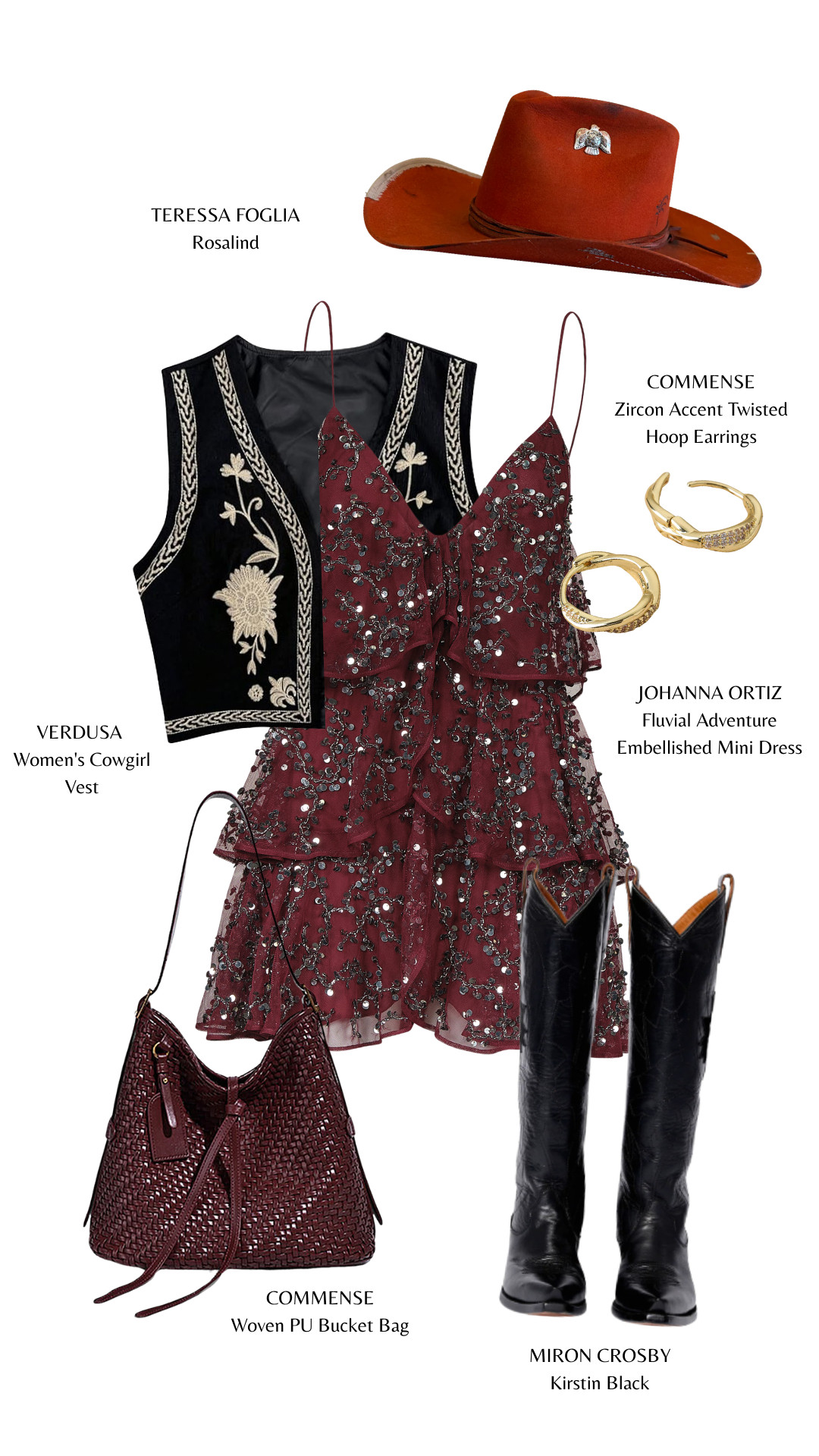 Rodeo nights, but make it glam ❤️‍🔥🤠
Sequins, a statement vest, and sky-high boots—western drama with a bold, feminine edge. 

 #WesternGlam #RodeoReady #ModernCowgirl #CowboyBoots #StatementStyle #WesternChic #CountryConcertStyle #BoldAndBeautiful #LTKootd #LTKU #LTKTravel
