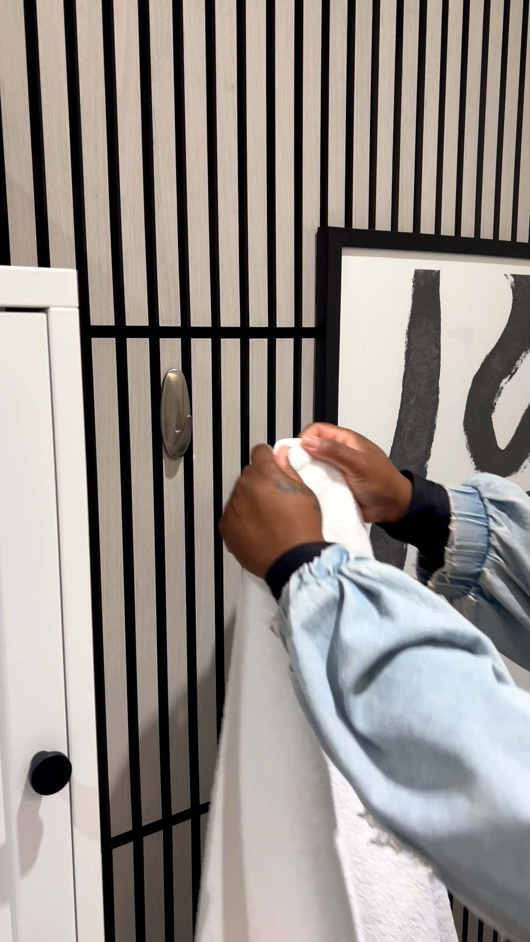 I love how these acoustic wood slat panels have my bathroom a much needed upgrade!

I needed something to help my walls “pop” and this was the best solution  

#LTKSpringSale #LTKspringtrends #LTKHome