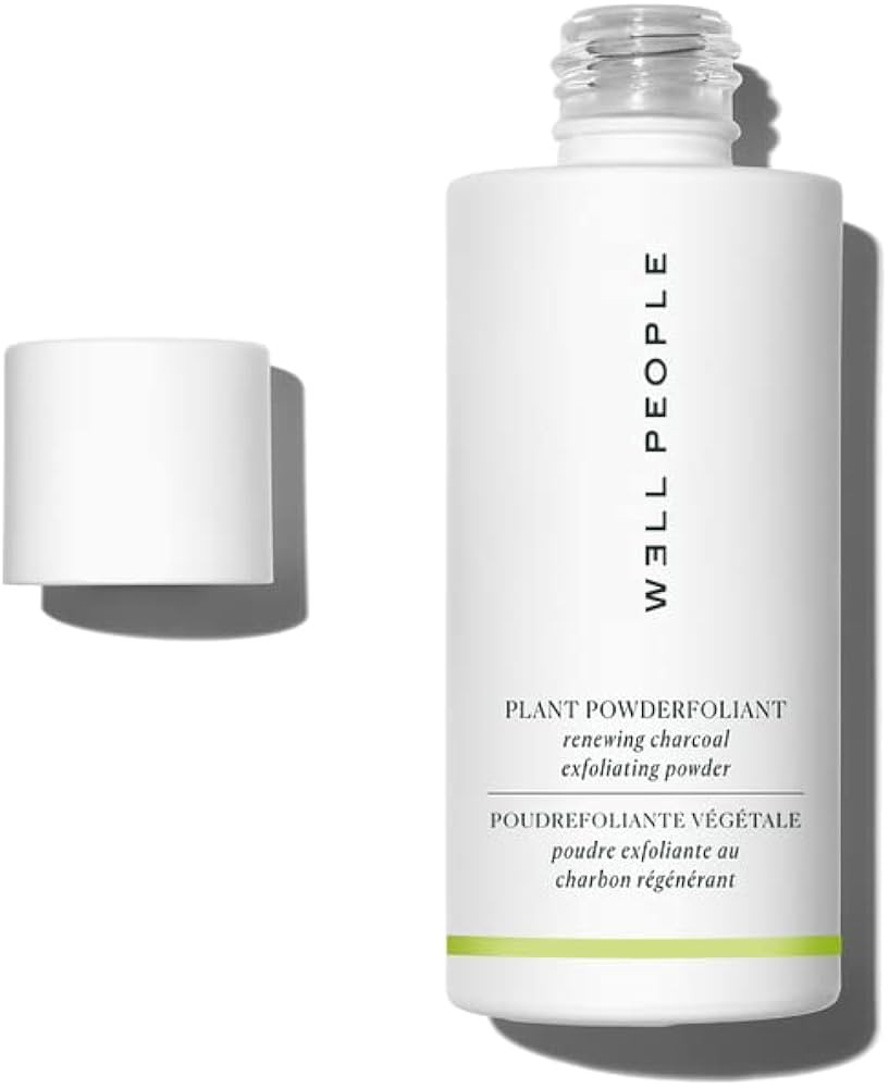 WELL PEOPLE - Plant Powderfoliant Renewing Charcoal Exfoliating Powder | Plant-Based, Cruelty-Fre... | Amazon (US)