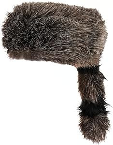 Rhode Island Novelty Raccoon Tail Hat, One Per Order | Amazon (US)