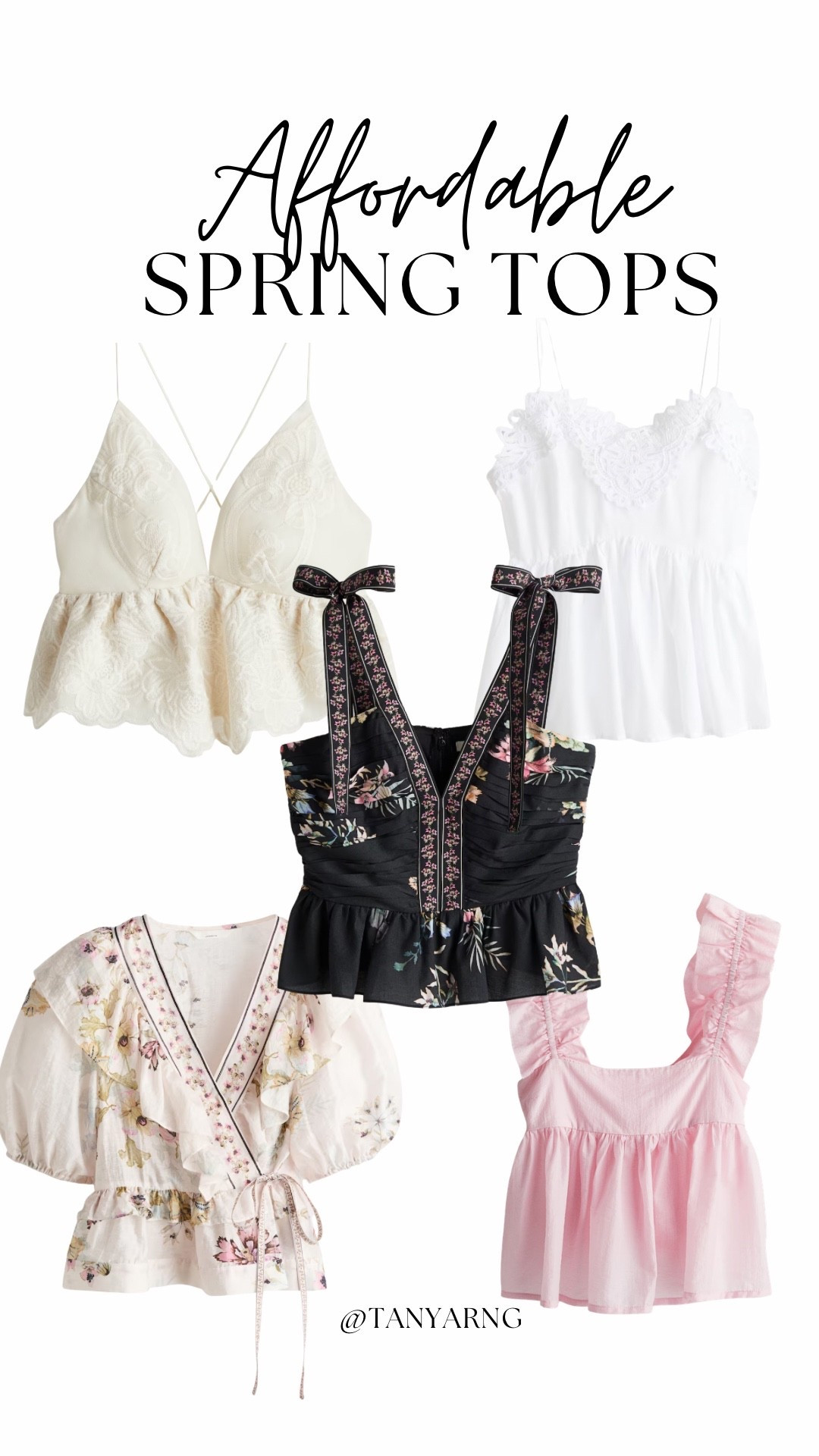 Affordable spring tops 

#LTKootd #LTKgrwm #LTKHome