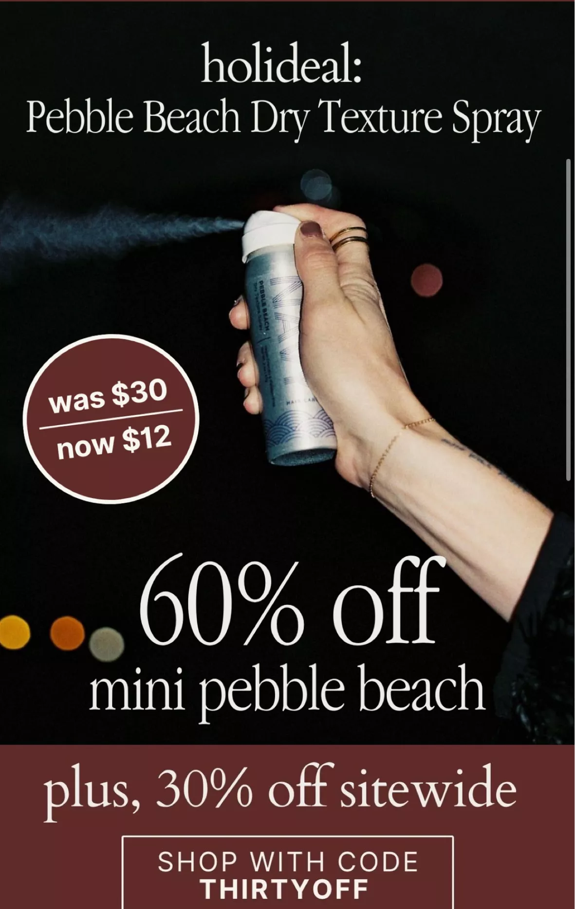 Pebble Beach - Dry Texture Spray curated on LTK
