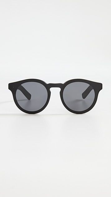Two Point One Matte Black with Grey Flat Lenses | Shopbop