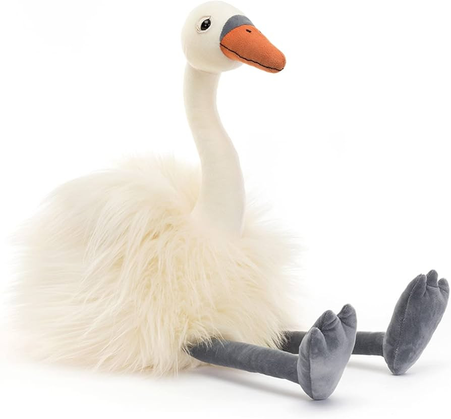 Jellycat Evelyn Swan Stuffed Animal, 20 inches | Bird Plush Toy | Classic Children's Gift | Amazon (US)