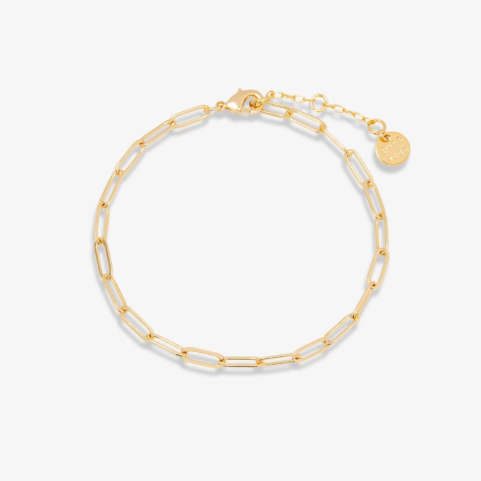 Harper Paperclip Chain Bracelet | Pura Vida Bracelets