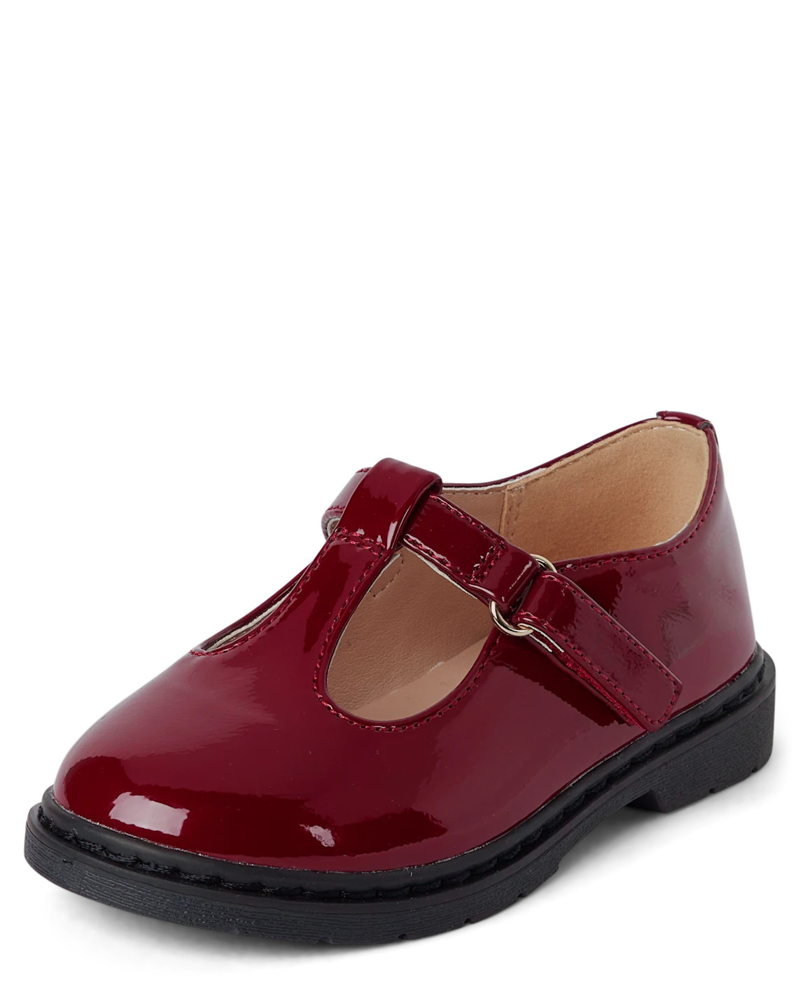 Toddler Girls T-Strap Mary Jane Shoes - burgundy | The Children's Place