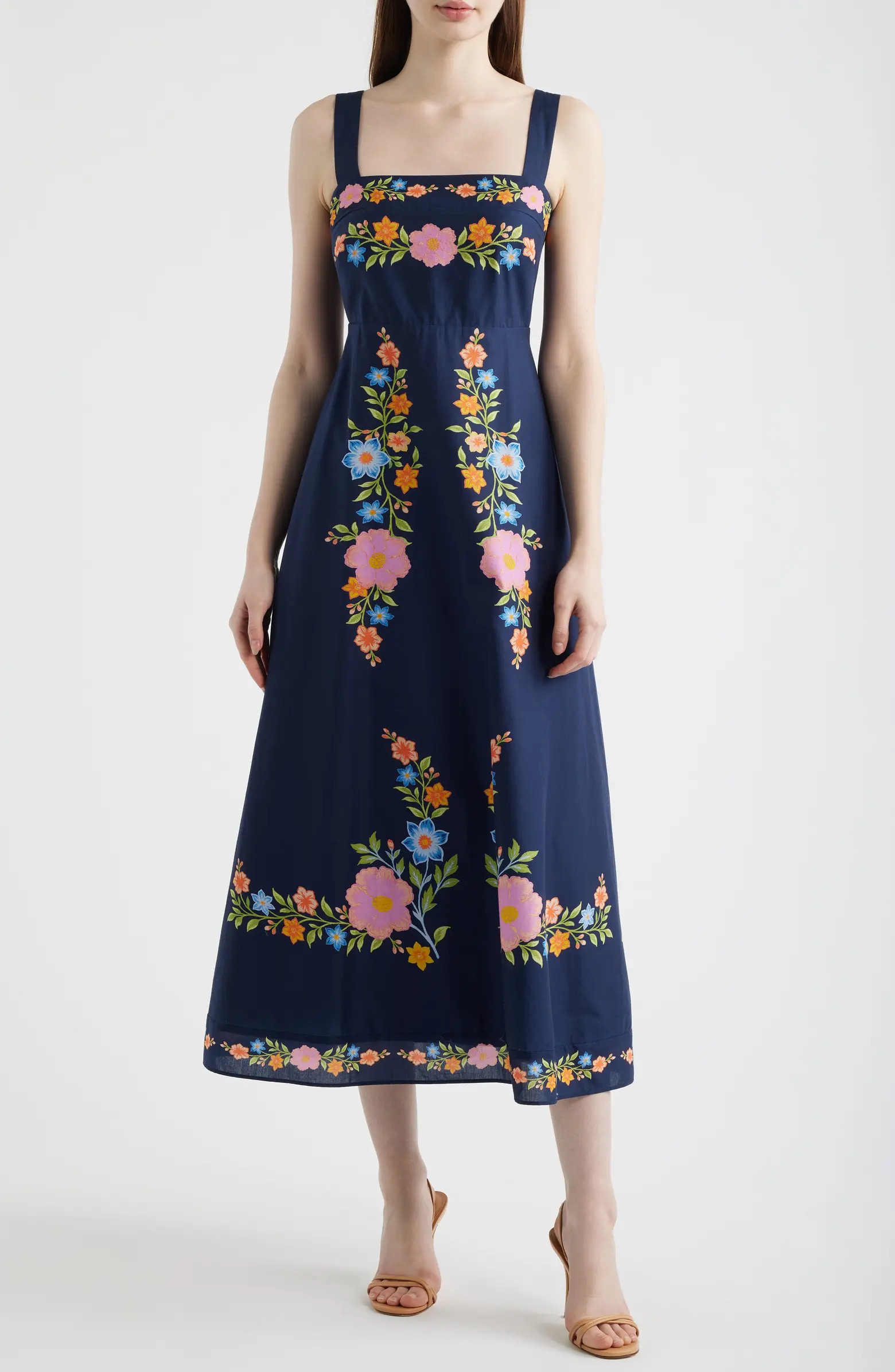Eliza J Sleeveless Maxi Sundress | Nordstrom | Nordstrom