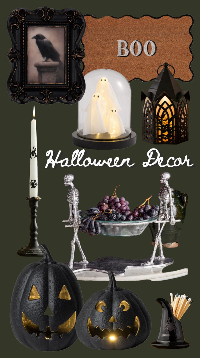 Halloween is just around the corner! Linking some cute Halloween decor for you!
.......
Halloween party Halloween decorations Halloween decorations Halloween table decor ghost decor Halloween candles lantern spooky decor skeleton decorations skeleton decor fake pumpkins clay pumpkins Halloween porch decor fall porch decor fall pumpkins fall decorations pottery barn Halloween Anthropologie Halloween Walmart Halloween viral Halloween decor

#LTKSeasonal #LTKHome #LTKKids