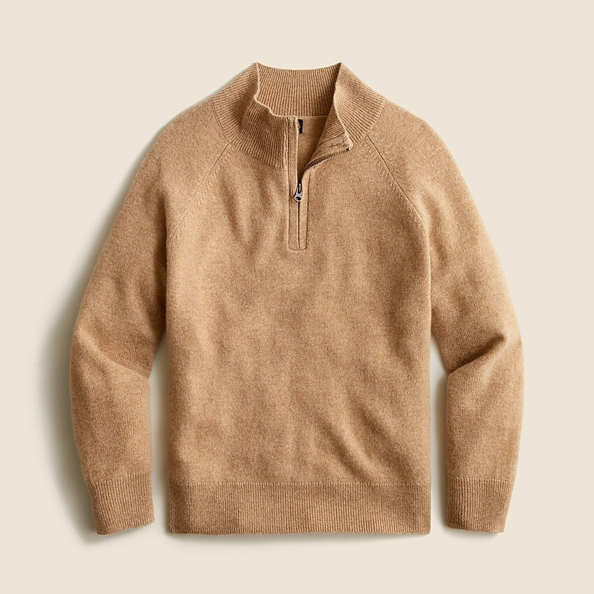 Kids' cashmere half-zip sweater | J. Crew US