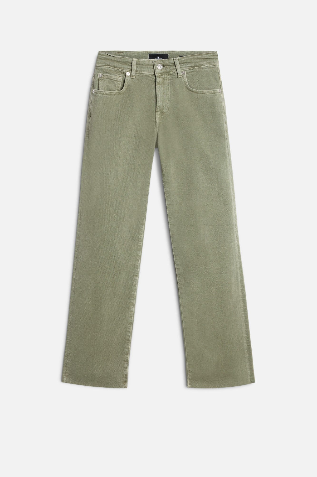 CALIE STRAIGHT ANKLE in Left Hand Army | 7 For All Mankind