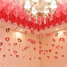 Heart Shaped Balloon Decoration Pendant 100pcs | ROMWE