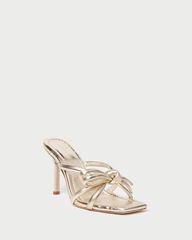 Margi Champagne Bow Heel | Loeffler Randall