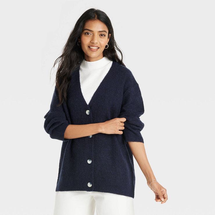 Women's Button-Front Cardigan - A New Day™ | Target