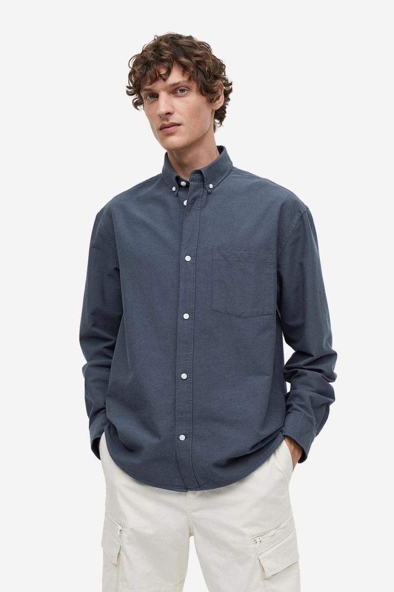 Relaxed Fit Oxford Shirt | H&M (US + CA)