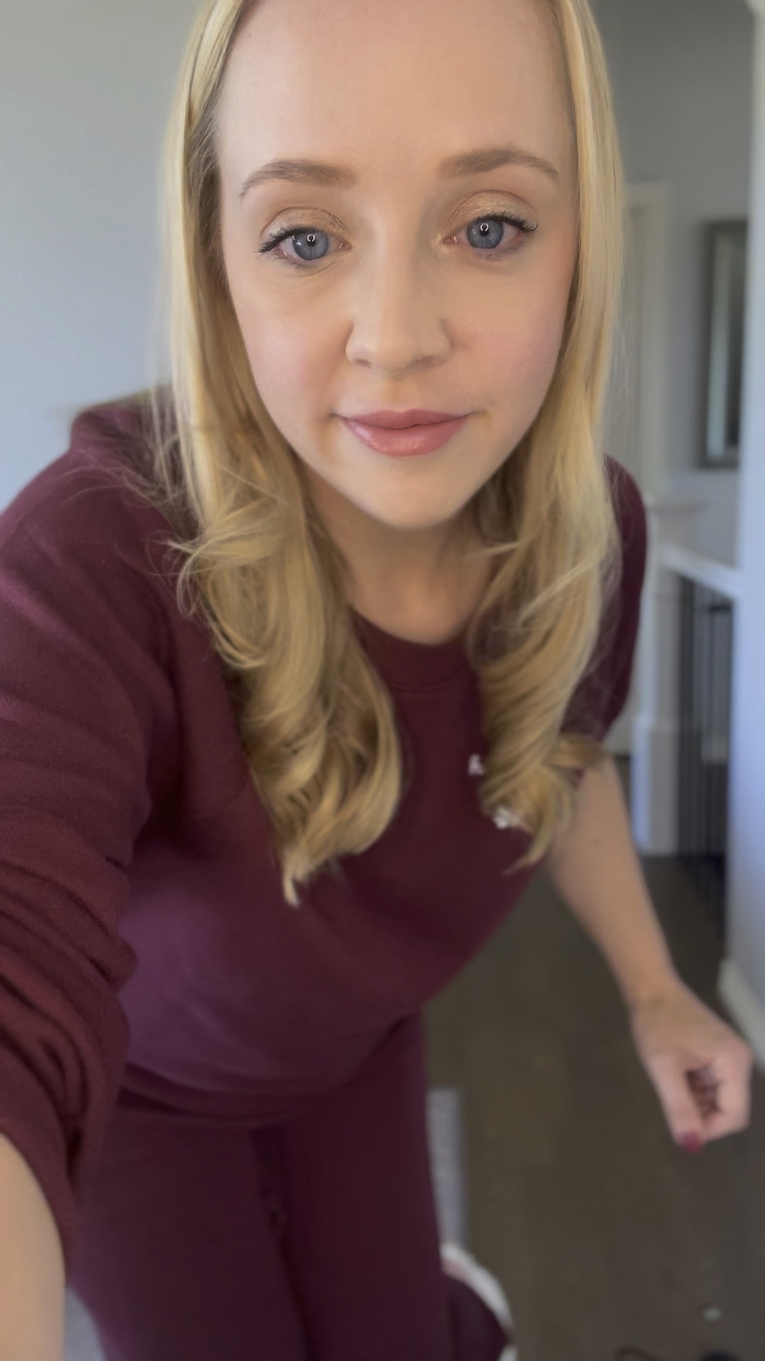 The coziest set for a cozy day in watching a Christmas movie or baking cookies! Sized down to xs and platform slippers fit tts. 
Winter outfit. Matching set. Lounge set. Platform slippers. Cozy outfit. Loft. 

#LTKVideo #LTKHoliday #LTKSaleAlert