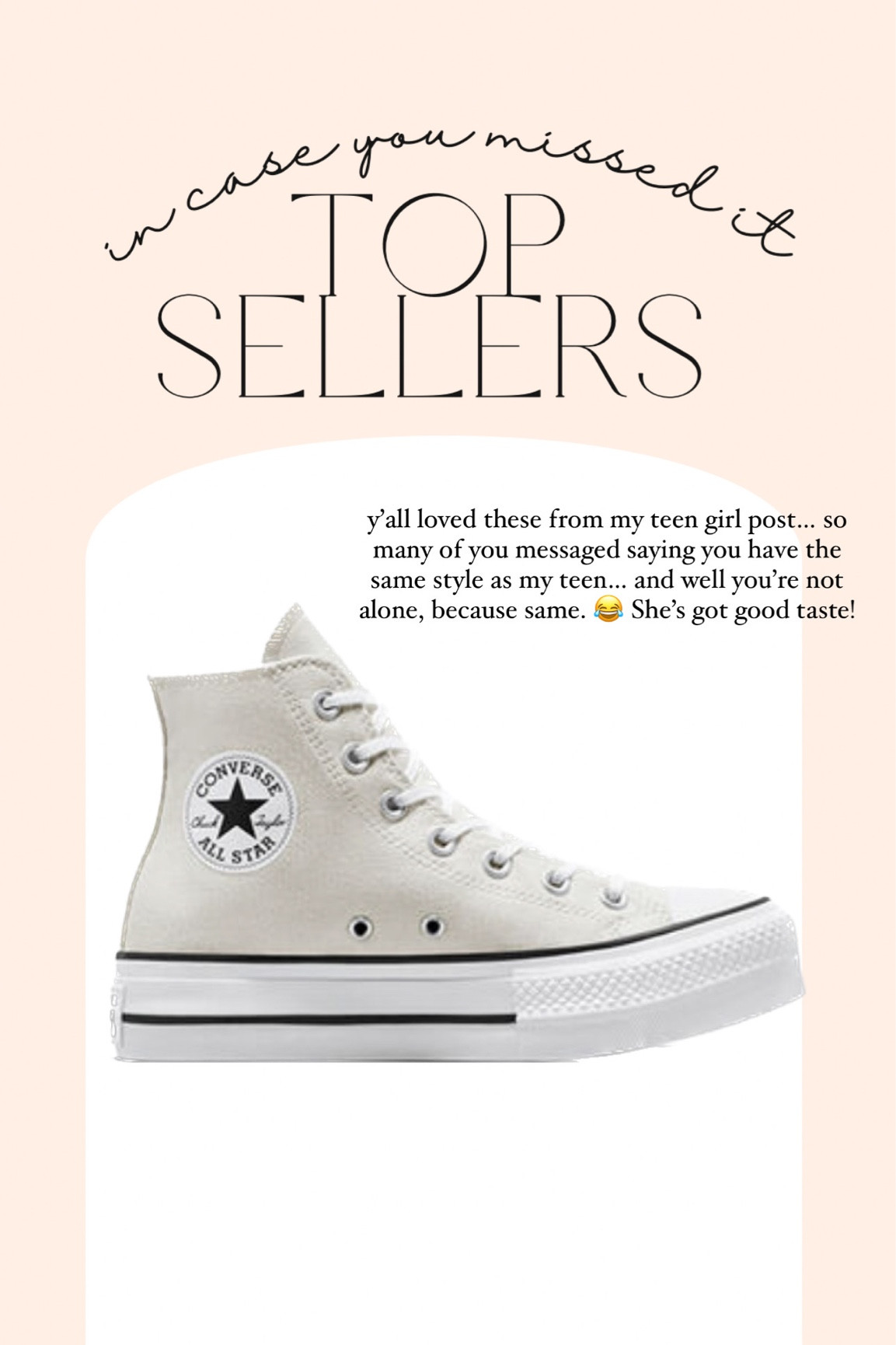 Converse platforms. Teen style 