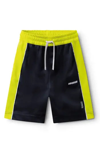 Nununu Kids' Colorblock Sport Shorts in Black at Nordstrom Rack, Size 3-4Y | Nordstrom Rack