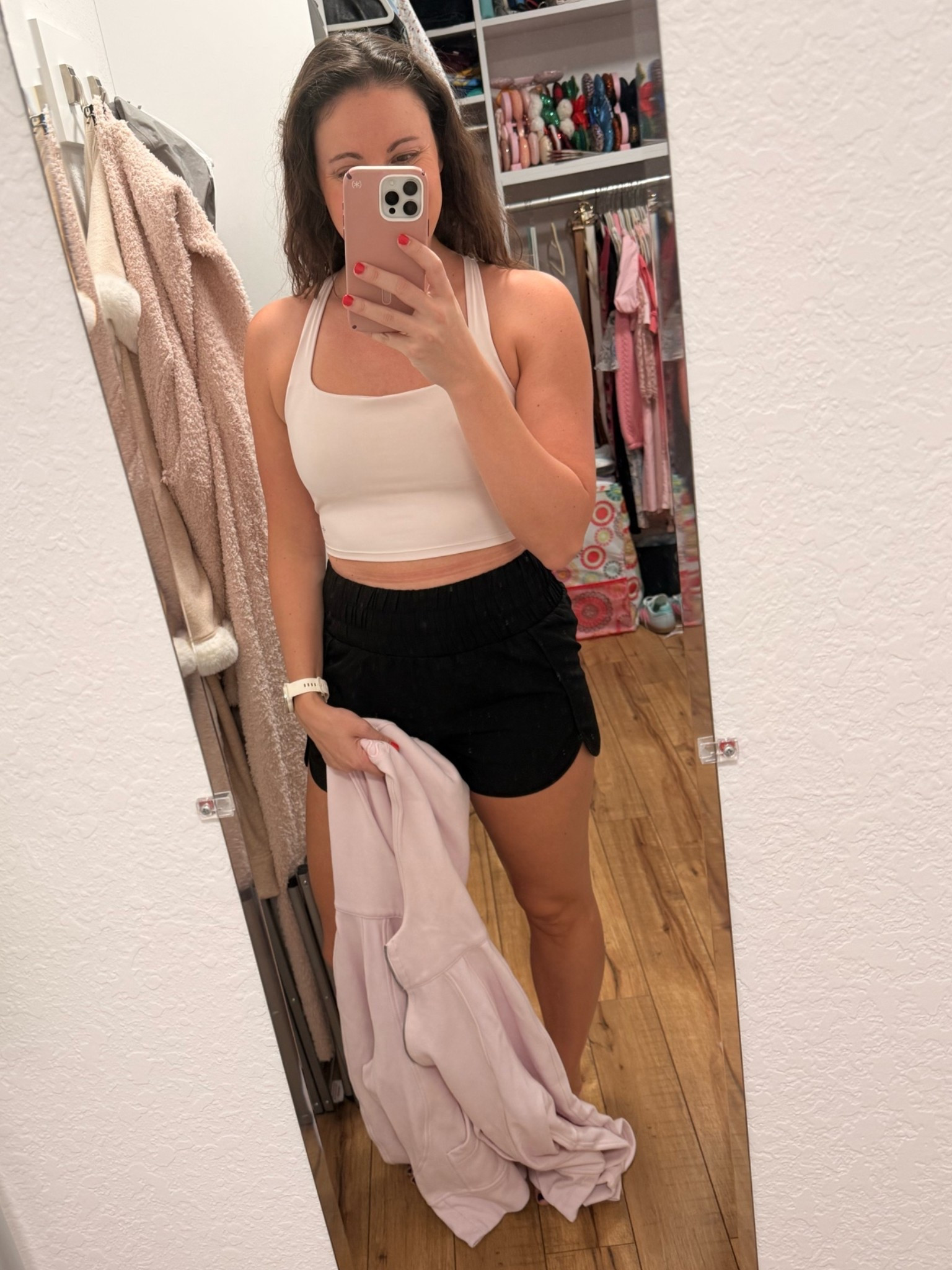 Relaxing around the house calls for a Halara bra top, comfortable shorts and a Lululemon Scuba sweatshirt!

#LTKgrwm #LTKdayinmylife #LTKootd