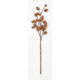 30 in Artificial Pine Cone Spray, Set of 3 9852 - The Home Depot | The Home Depot