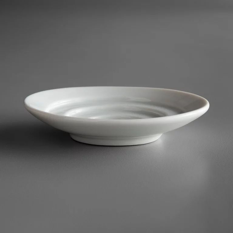 Schonwald 9356210 Signature 3 7/8" X 2 7/8" White Oval Porcelain Olive Oil Dish - 12/Case | Walmart (US)