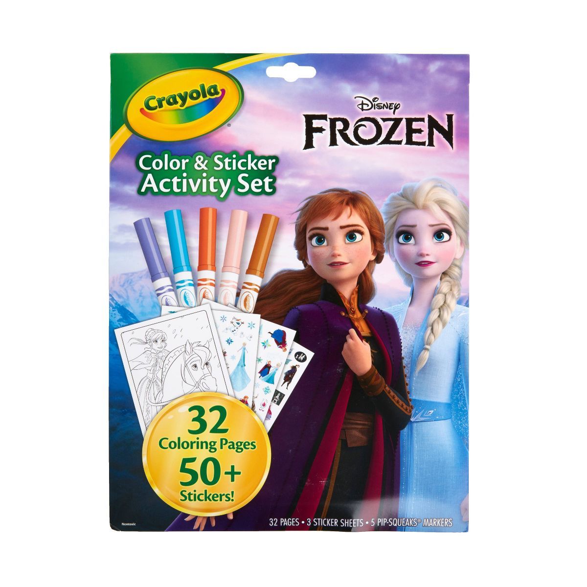 Crayola Frozen Color & Sticker Activity Set | Target