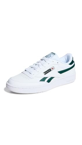 Reebok Unisex Club C Revenge Sneaker, White/Collegiate Green/White, 5 Women/3.5 Men | Amazon (US)