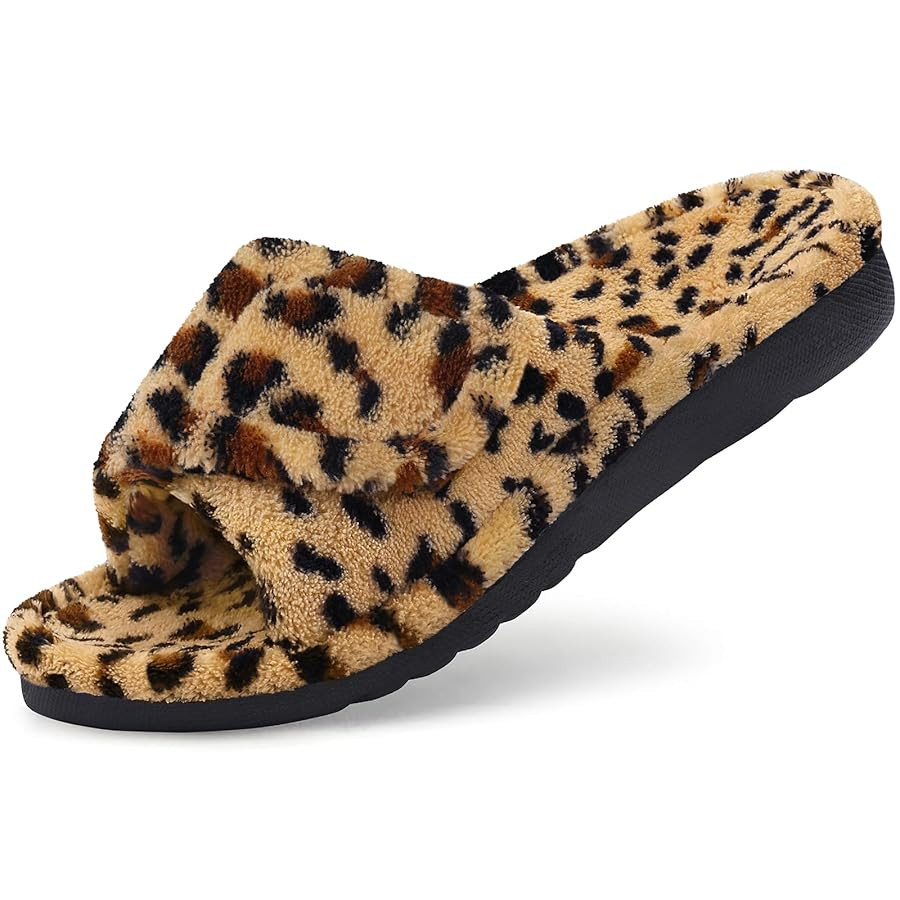 Litfun Women's Orthopedic Slippers with Arch Support Adjustable Open Toe House Shoes for Plantar ... | Amazon (US)