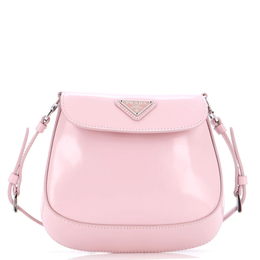 Cleo Flap Shoulder Bag Spazzolato Leather Mini | Rebag