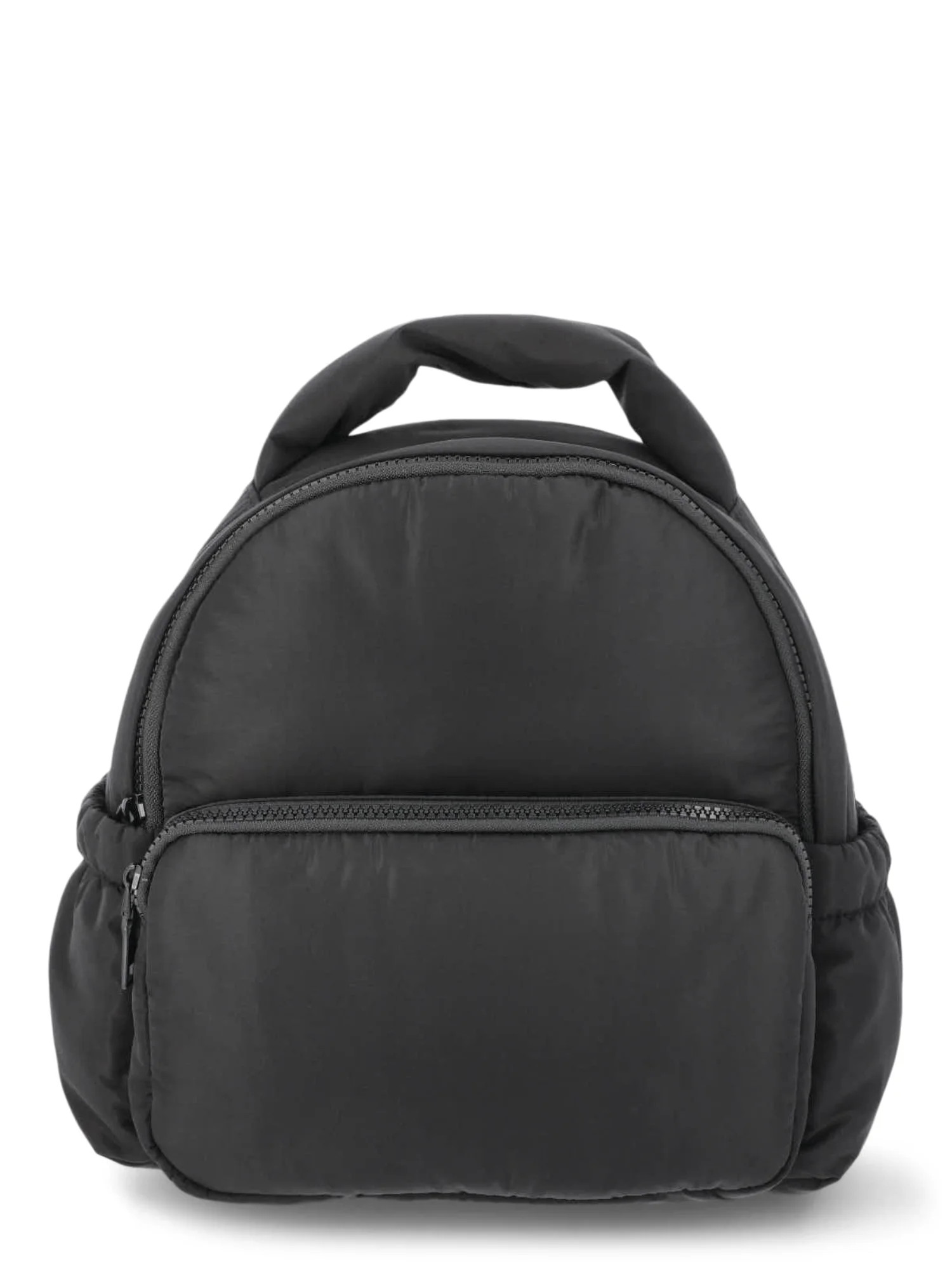 No Boundaries Women's Hands Free Puffy Mini Backpack, Black - Walmart.com | Walmart (US)