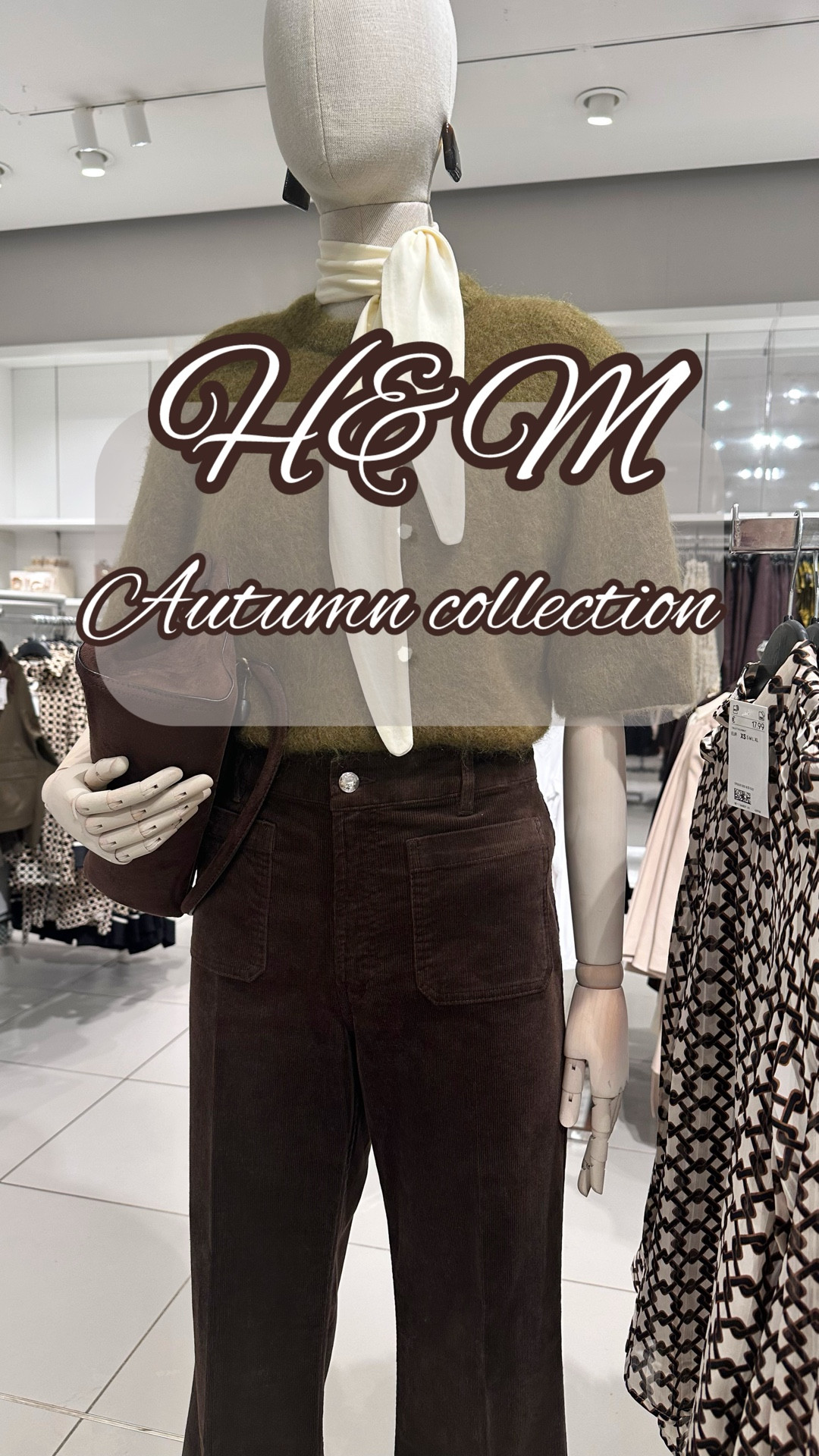 Earthy elegance 🍂 — H&M nailed autumn style with this cozy olive knit and rich brown corduroy. Effortless, feminine, and perfect for work or coffee dates. Links in bio 🤎

#LTKworkwear #LTKstyletip #LTKautumn
