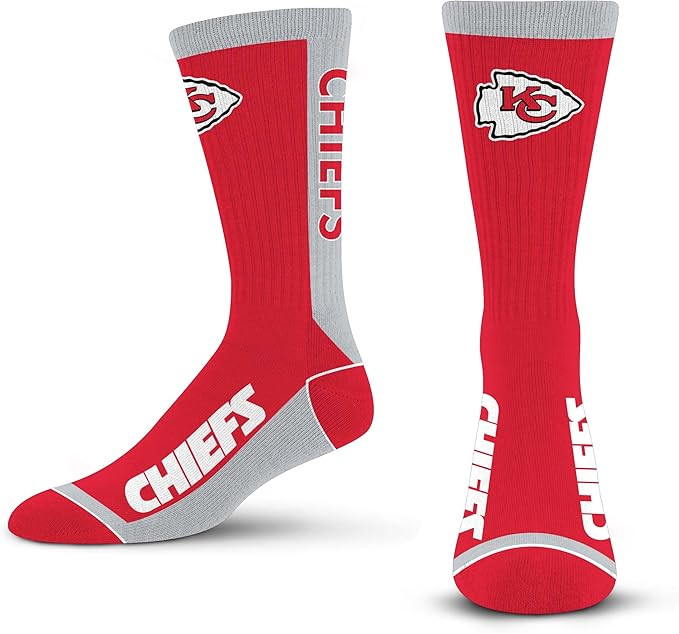For Bare Feet MVP Crew Sock NFL Large | Amazon (US)