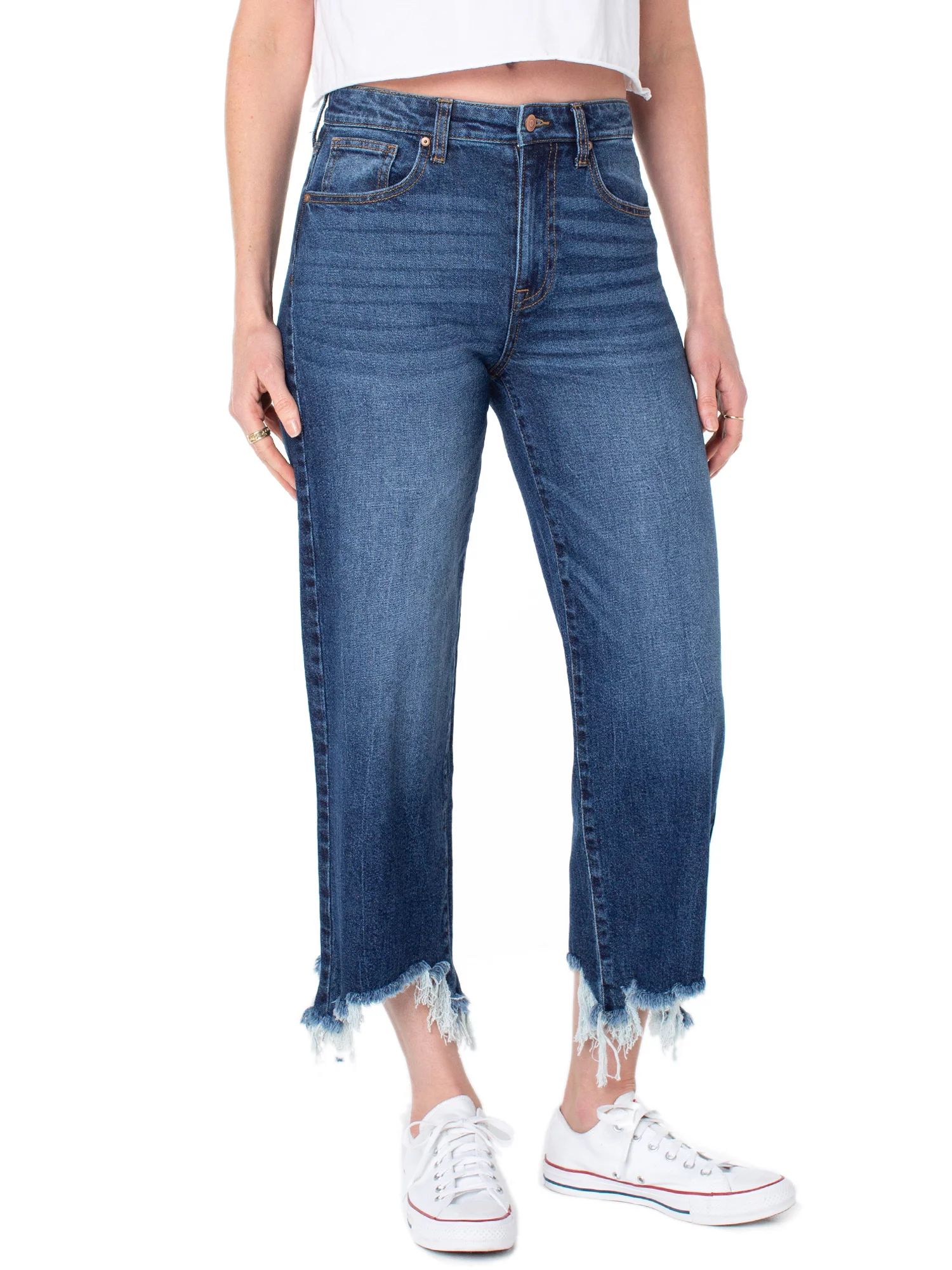 Celebrity Pink Juniors High Rise Wide Leg Jeans 26" | Walmart (US)