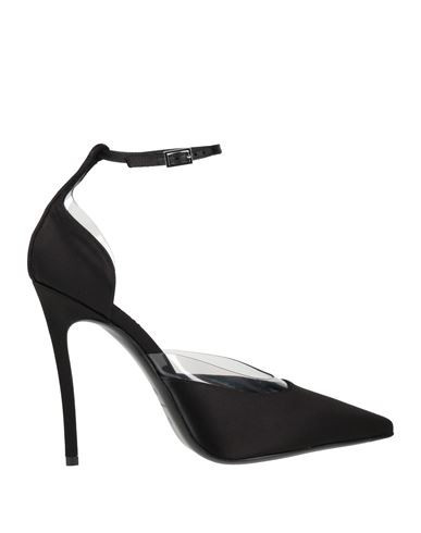 Dsquared2 Woman Pumps Black Size 8.5 Textile fibers, PVC - Polyvinyl chloride | YOOX (US)