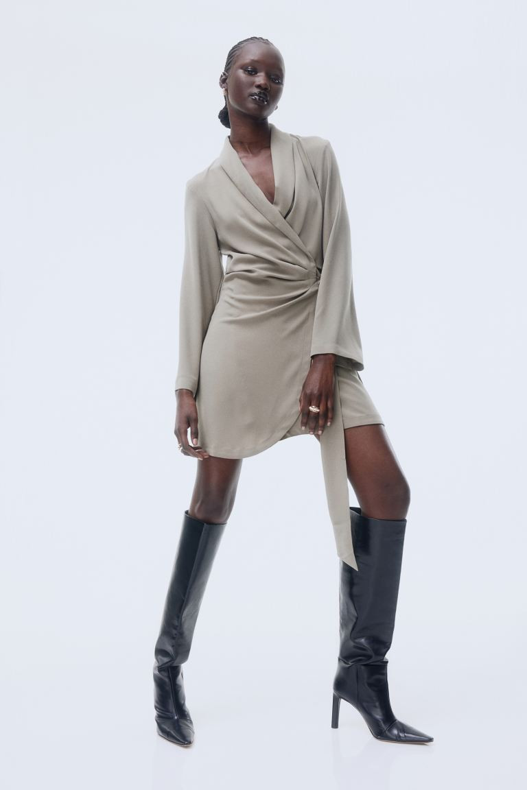 Blazerjurk met overslag | H&M (DE, AT, CH, NL, FI)