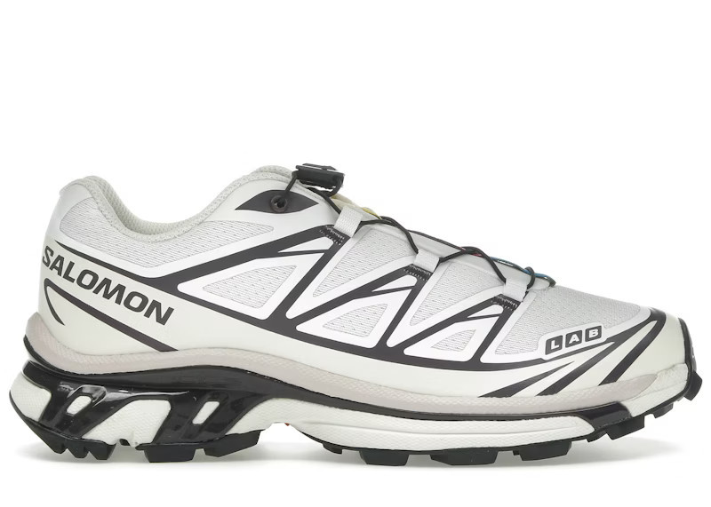 Men's Salomon XT6 Plum Sneakers in White/Vanilla Ice/Plum Perfect | StockX