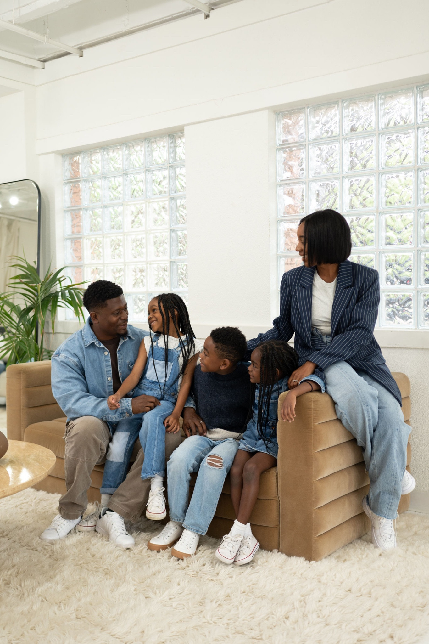 Denim family outfit inspo - great outfit for Mother's Day family outfits 

#LTKFind #LTKkids #LTKfamily