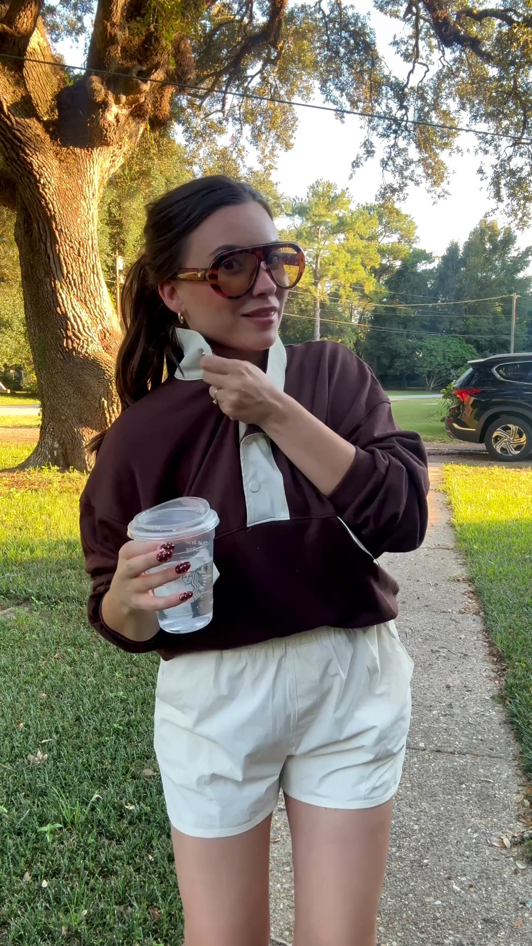 Errands outfit! Wearing my true size M!

#LTKootd #LTKvlog #LTKmomlife