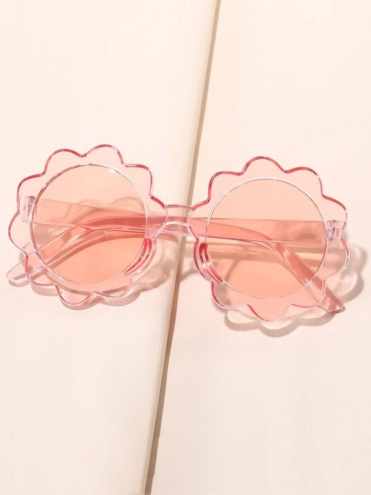 Girls Flower Frame Fashion Glasses | SHEIN