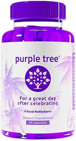 Amazon.com: Purple Tree Celebration Vitamin Pills | Rapid Hydration, Liver Detox, Better Mornings... | Amazon (US)