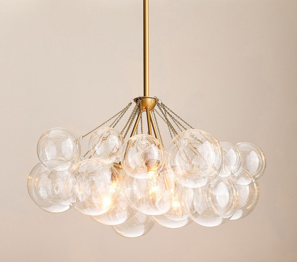 Clear Bubble Chandelier (22") | Pottery Barn Kids